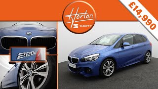 2016  BMW 2 Series Active Tourer 20 220d M Sport  Blue [upl. by Gievlos]