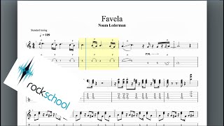 Favela Rockschool Grade 6 Guitar [upl. by Reid]