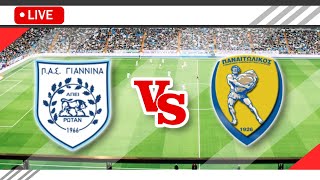 🔴Pas Giannina vs Panaitolikos Agrinio LIVE Match Score Streaming Full HD  Greek Super League 2023 [upl. by Neehahs651]