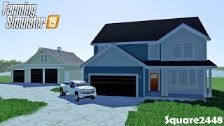 Building New Lake House  Homeowner Series  Farming Simulator 19 [upl. by Bechler]