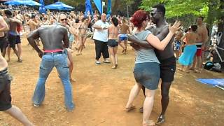 Croatian summer salsa festival RovinjParadiso Beach Party [upl. by Ijies913]