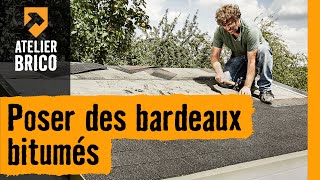 Atelier brico HORNBACH  Poser des bardeaux bitumés [upl. by Olegnalehcim]