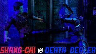 ShangChi ShangChi vs Death Dealer Stop Motion [upl. by Gromme]