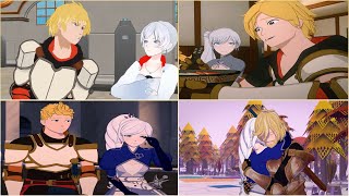 All Jaune and Weiss Scenes  RWBY Volume 19 Compilation [upl. by Tabbitha]