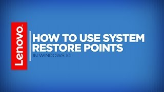 How To  Use System Restore Points in Windows 10 [upl. by Losyram]