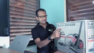 Black and Decker Bagless Vacuum Cleaner Unboxing and Review  Smart Lab VM1680 [upl. by Aeneas]