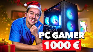 MONTER UN PC GAMER à 1000€ en 2023 mon cadeau de noël pour vous [upl. by Rika419]