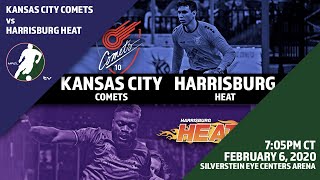 Kansas City Comets vs Harrisburg Heat [upl. by Ennahtebazile]