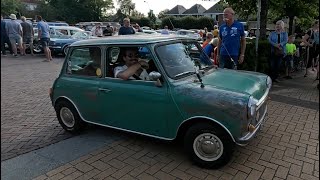 Oldtimer evenement Voorthuizen aanwezige Minis 29 Augustus 2024 bezoeken met Morpheus [upl. by Anelrihs]