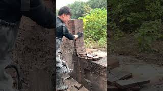 Cutting Through Concrete  Handheld Wall Cutter for Easy Demolition [upl. by Wanda129]