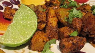 Receta casera del pollo al pastor  Cocina con Jassy [upl. by Drofwarc]