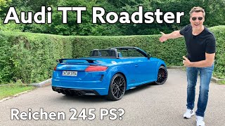 Audi TT Roadster 45 TFSI Quattro 245 PS Offener Sportwagen mit GTIMotor im Test  Review  2022 [upl. by Eirene728]