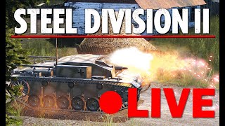 Steel Division Sunday  Steel Division 2 Live Gameplay 280724 [upl. by Tergram]