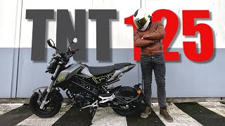 BENELLI TNT 125 11 chevaux sur 12 pouces [upl. by Ennayar]