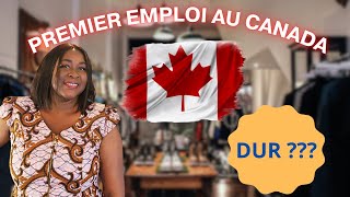 Comment jai trouvé mon premier emploi au Canada  Je vous raconte tout [upl. by Hasheem]