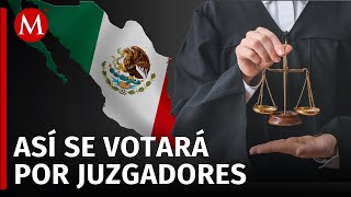 ¿Cómo creó el INE la cartografía para la elección judicial [upl. by Aremaj]