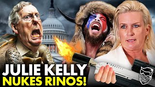 Julie Kelly EXPOSES Senate Leader Candidates Helped Biden LOCK UP January 6th Protesters  FRAUDS [upl. by Ehtyaf]