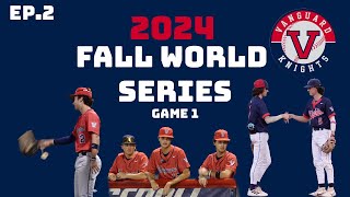 Game One Ends In Controversy  Vanguard Baseball  Fall World Series 2024 [upl. by Celina]