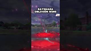 Rayquaza Use Oblivion Wing shorts shiny pokemon gaming pokemonswordshield [upl. by Hallette187]