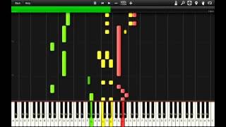 Sleigh Ride Synthesia [upl. by Ashien]