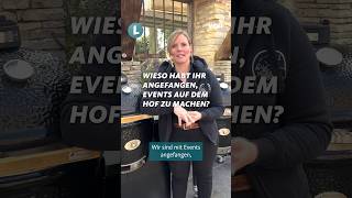 Events auf dem eigenen Hof Wie das funktionieren kann erklärt euch Annika Ahlers 🚜 [upl. by Ilatan38]