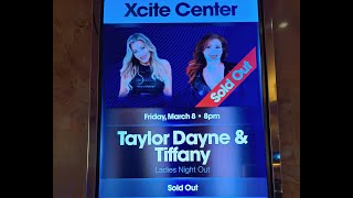 Tiffany amp Taylor Dayne Parx Casino Bensalem PA 3824 [upl. by Tatia]