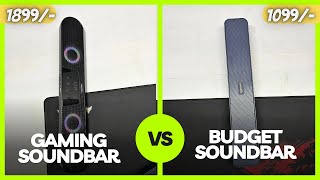 Amazonbasics 16w soundbar vs Blaupunkt SBA25 Gaming Soundbar 🔥🔥 [upl. by Whitebook]