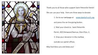 St Petronille Live Stream  The Thirtyfirst Sunday in Ordinary Time October 31  930 AM Mass [upl. by Richer818]