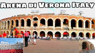 Arena di Verona the city of love Italy  travel vlog [upl. by Akeret907]