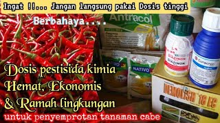 Cara Mencampur Pestisida Curacron Demolish Antracol dan Pupuk Gandasil yang hemat dan ekonomis [upl. by Myrle766]