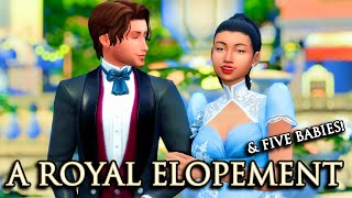 FIVE Royal Babies Born  The Royal Family Stream Archive  The Sims 4 [upl. by Attelra]