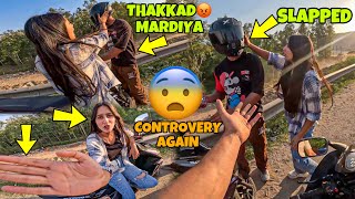 Pagal Ladki ne Thappad Mardiya  Controversy Again😨 Prank Gone Wrong Preparation for Ladakh Ride [upl. by Hseham]