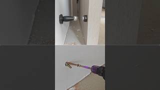 Installing Magnetic Door Stops Effortless and Secure Door Holding Solution [upl. by Abeu]