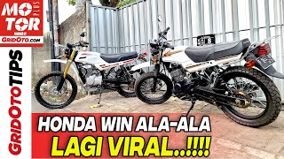 Modifikasi Honda Verza jadi Honda Win  Gridoto Tips [upl. by Charmaine]