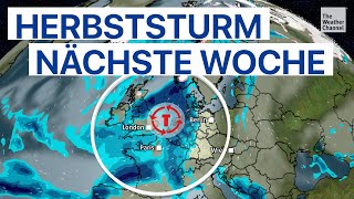 Jetstream katapultiert Sturm nach Deutschland [upl. by Ahsercel]