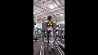 Treadmill workout with weights  Cardio [upl. by Trillby587]