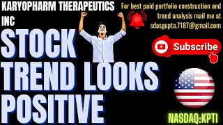 KARYOPHARM THERAPEUTICS INC STOCK TREND LOOKS POSITIVE  KPTI STOCK FORECAST  KPTI STOCK TARGET [upl. by Valerlan367]