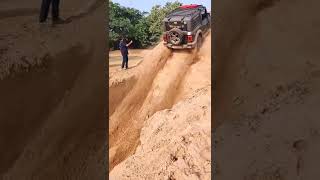 THAR CLIMBING ON A 70 DEGREE STEEP INCLINE🔥🔥🔥mahindra thar2020 offroad thar 2020 tharlover [upl. by Sueahccaz]