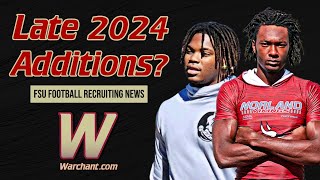 FSU Football Recruiting  Potential Late Additions for 2024 Class  Warchant TV FSU [upl. by Aihsenad672]