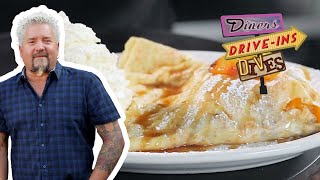 Guy Fieri Returns to Ultimate Crêpe Shop in Las Vegas  Diners DriveIns and Dives  Food Network [upl. by Sugna]