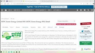 NTPC Green Anergy IPO Review Apply करें। या न करें। GMP क्या कह रहा है। [upl. by Ocer134]