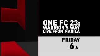 ONE FC 23 Warriors Way on Dec 5 at 6 am ET LIVE on FN Canada [upl. by Anayek253]