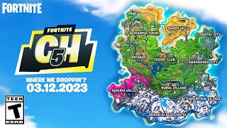 Fortnite Chapter 5  Season 1 MAP REVEALED [upl. by Oikim]