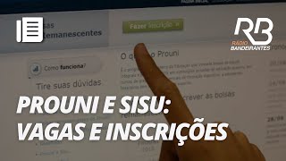 Sisu e Prouni confira os prazos para inscrições [upl. by Weisburgh]