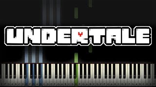 💔 FULL Undertale Soundtracks Piano Tutorial Sheet Music  midi [upl. by Nauwaj]