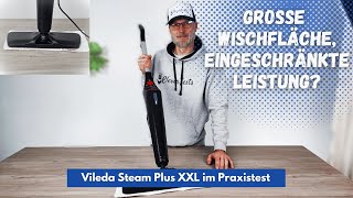 Vileda Steam Plus XXL Dampfreiniger Test ✅  Wirklich besser als der einfache Steam Plus [upl. by Annabella]