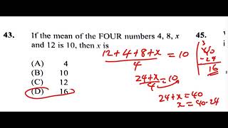 Questions 43  CXC CSEC June 2024 Multiple Choice SOLUTION [upl. by Neva593]