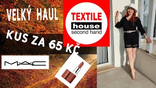 Velký HAUL  sekáč TEXTIL HOUSE kus za 65 kč  Mac  Clinique [upl. by Namruht]