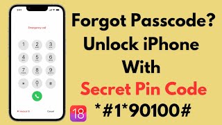 Fix Unavailable iPhone With Secret Pin Code  How to Unlock iPhone Without Passcode or AppleID [upl. by Irab679]