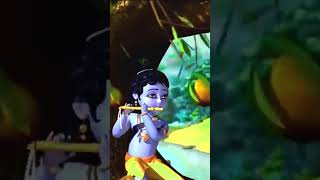 Shree krishna flute music short viral shorts viral video with bhakti gyan [upl. by Kurth]